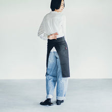 画像をギャラリービューアに読み込む, ミドルサロンエプロン|名入れ刺繡|着るだけで高級感