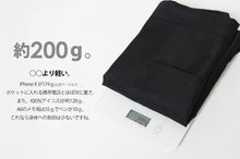 画像をギャラリービューアに読み込む, ソムリエエプロンの軽さ約200g