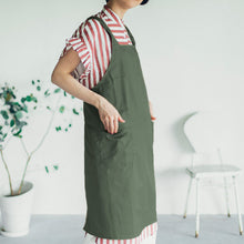 画像をギャラリービューアに読み込む, ゆったりエプロン|名入れ可能|H型で肩こり知らず