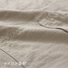 画像をギャラリービューアに読み込む, 【ナイロン】チュニックエプロン|名入れ刺繍|かぶるだけ