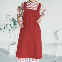 画像をギャラリービューアに読み込む, ゆったりエプロン|名入れ可能|H型で肩こり知らず