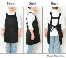 画像をギャラリービューアに読み込む, ビッグサイズエプロン|名入れ刺繡|LL~3L
