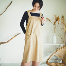 画像をギャラリービューアに読み込む, ゆったりエプロン|名入れ可能|H型で肩こり知らず